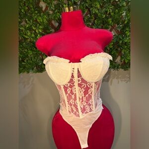 Lulus Boned Wedding Coquette